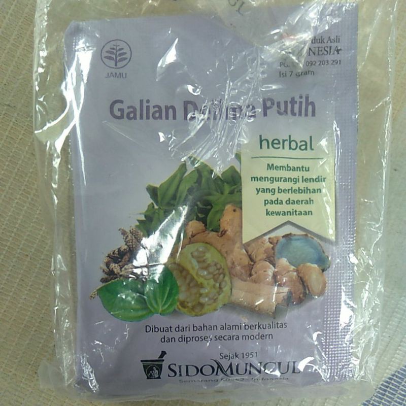 

Jamu_sehat sido muncul GALIAN DELIMA PUTIH