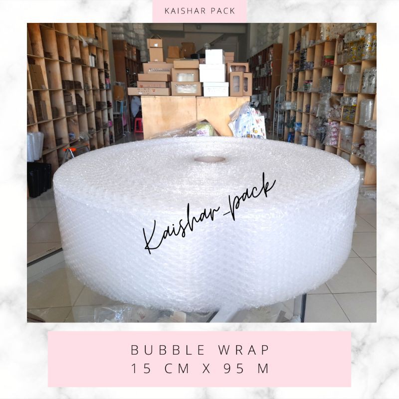 

BUBBLE WRAP / BUBBLEWRAP 15CM x 95M