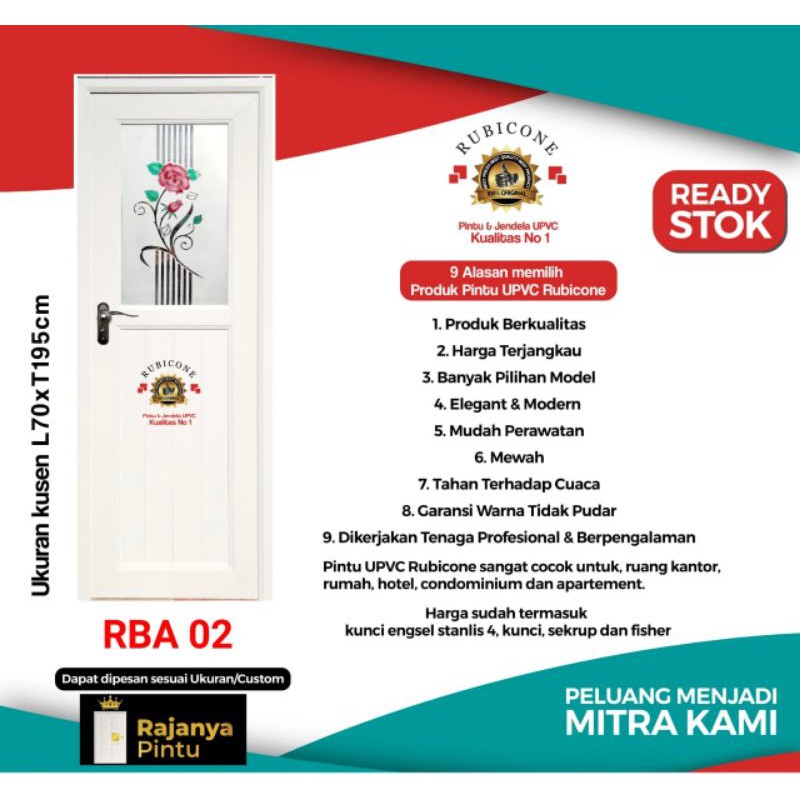 Pintu Upvc Rubicon RBA 02