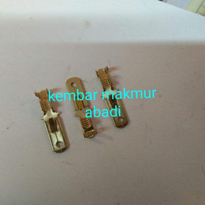 Skun Terminal Skun Merk UTILUX Cowok H2832 Original 1 box 150 Pcs /Skun Gepeng Kuningan H2832 UTILUX