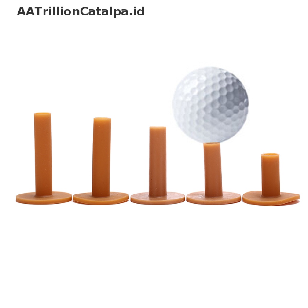 Aatrillioncatalpa Tee Holder Bola Golf 43 / 54 / 70 / 80 / 83mm Bahan Karet Untuk Latihan Mengemudi