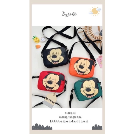 tas anak mickey mouse