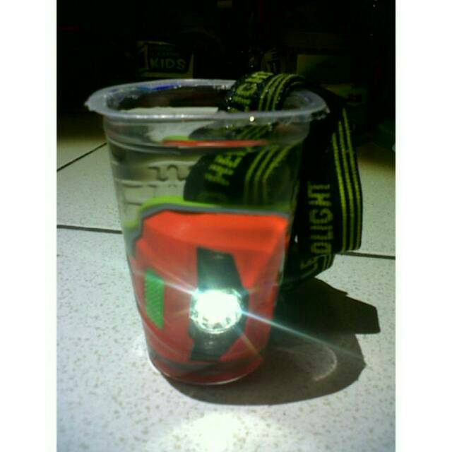 Headlamp senter kepala mata kucing waterproof anti air