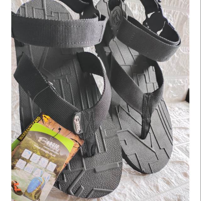 Sandal Gunung Boogie Original Sandal Bangkaru Hitam Original