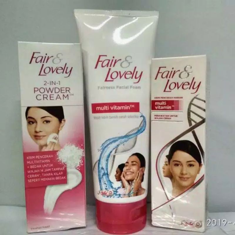 PAKET GLOWING FAIR AND LOVELY ORIGINAL BPOM
