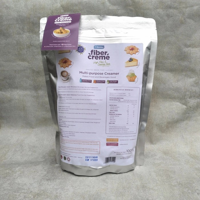 

ge01fgf Krimer Fiber Creme 1 Kg / Fiber Cream Krimer Nabati Sehat Serbaguna Ds20X11