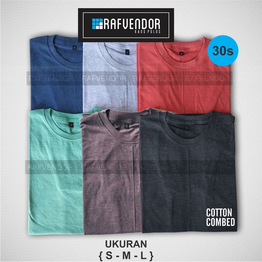 KAOS POLOS MISTY TWOTONE PREMIUM S M L XL