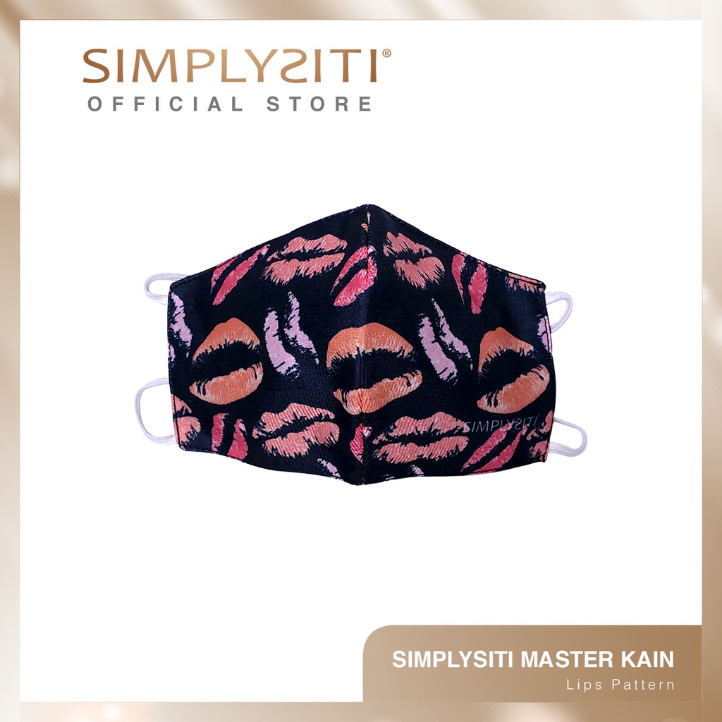 Simplysiti Masker Kain Lips Pattern 001