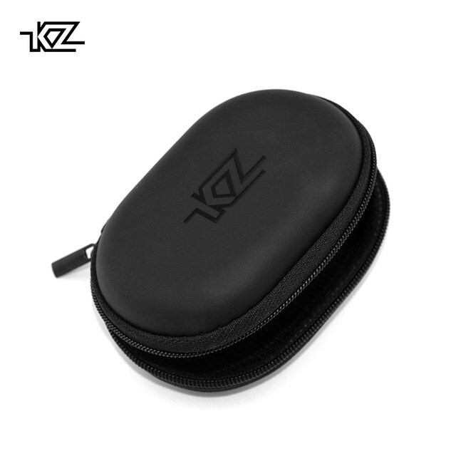 KZ Case Oval Hardcase Earphone Case Wadah Headset