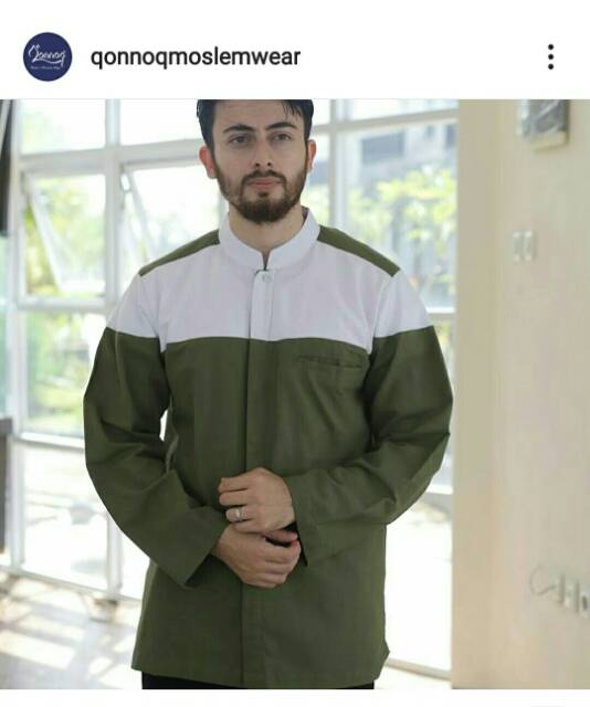 -Baju koko Ammar By Qonnoq Moeslem Wear