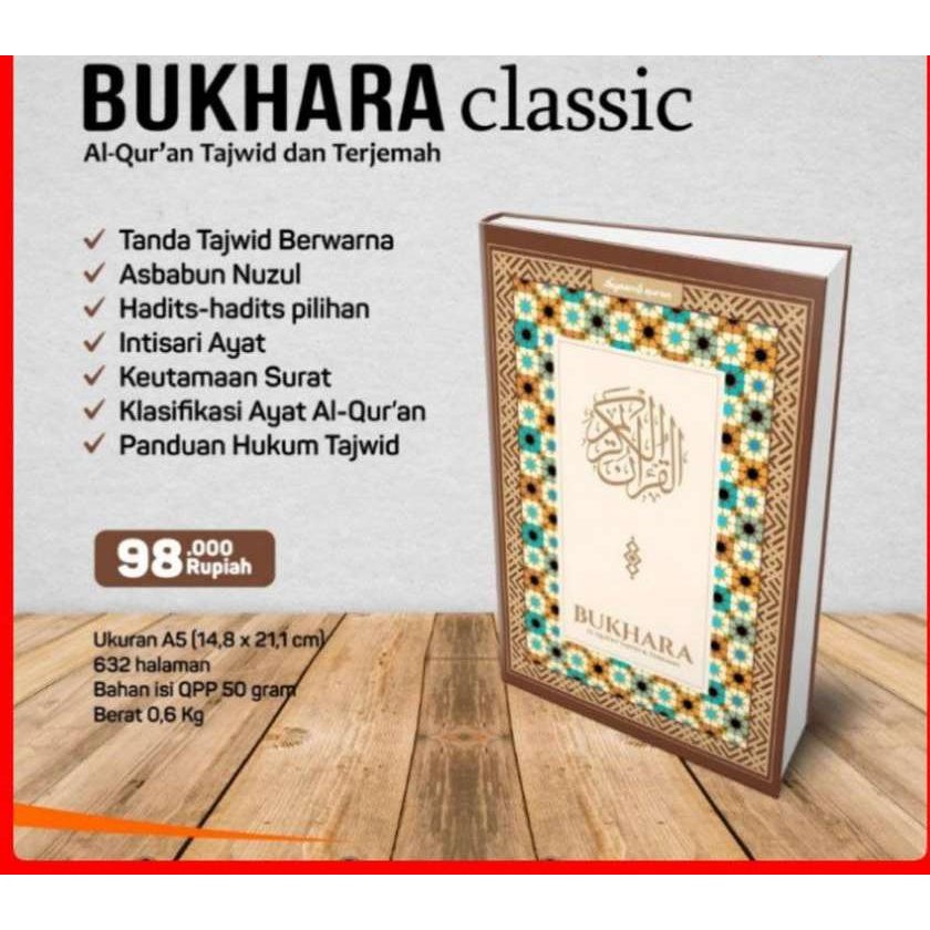 Al-Quran Bukhara Classic Ukuran A5 - Syaamil Quran