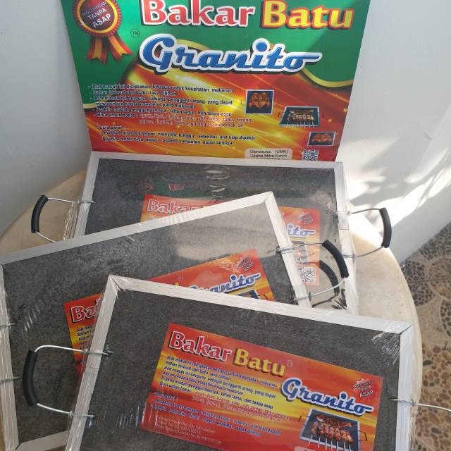 Bakar batu granito original 1000% / Bakar Batu Granito Produksi Usaha Mitra Karya “Asli”