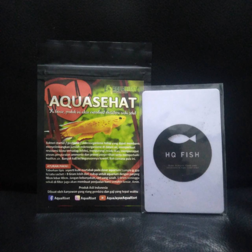 AQUA SEHAT 8 GR AQUASEHAT BAKTERI STARTER AQUARIUM