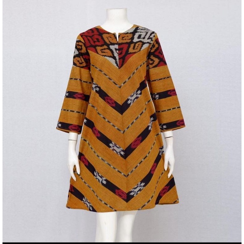 DRES TENUN MOTIF TORAJA HALUS