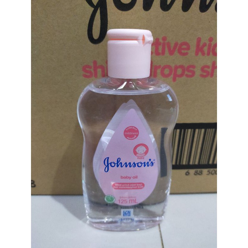 Johnsons baby oil 125ml