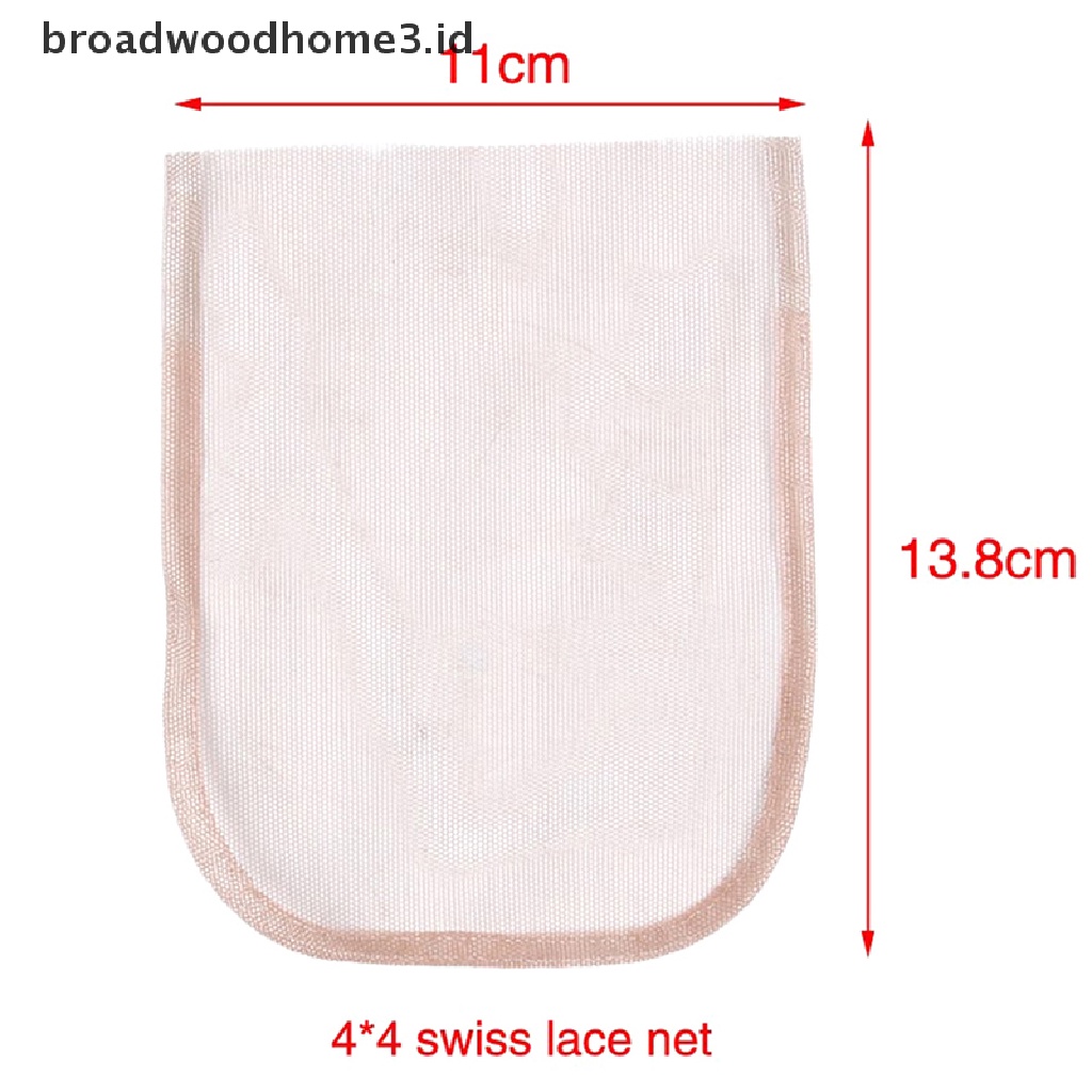 4x4cm Topi Lace Depan Untuk wig