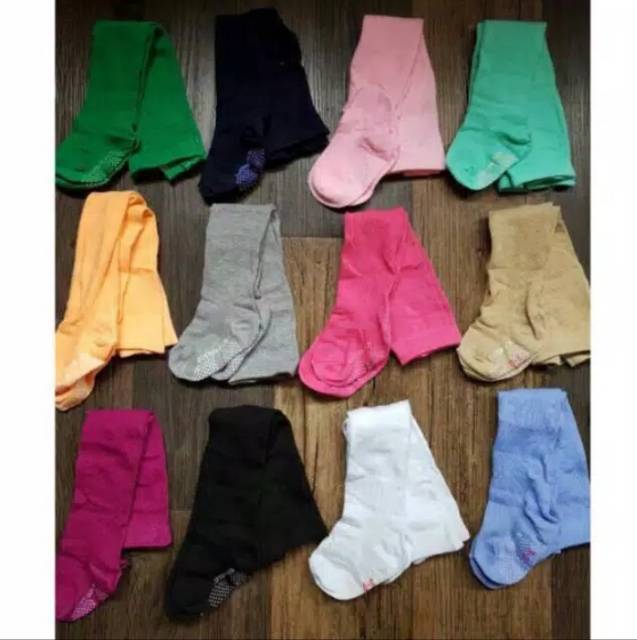 Legging Baby bayi Cotton Rich Polos Kaki Tertutup