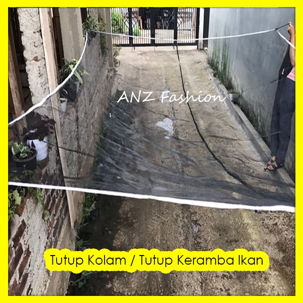 RB Waring jaring Tutup Kolam Ikan / Waring Jaring Tutup keramba Ikan