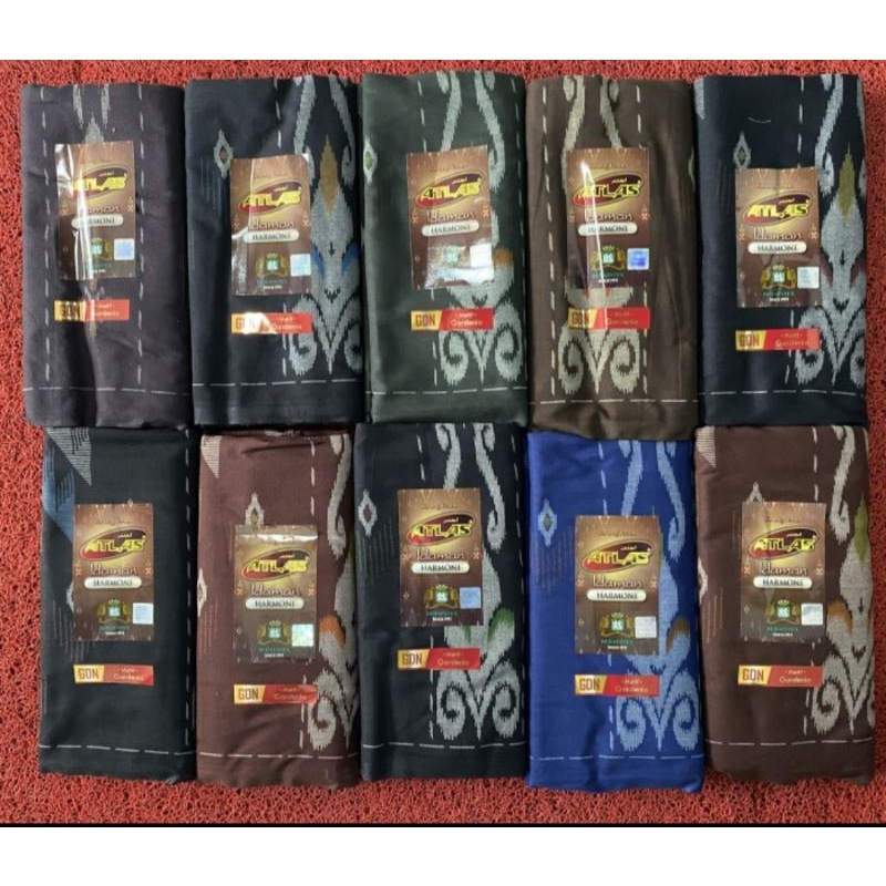sarung atlas idaman harmoni motif Gardenia
