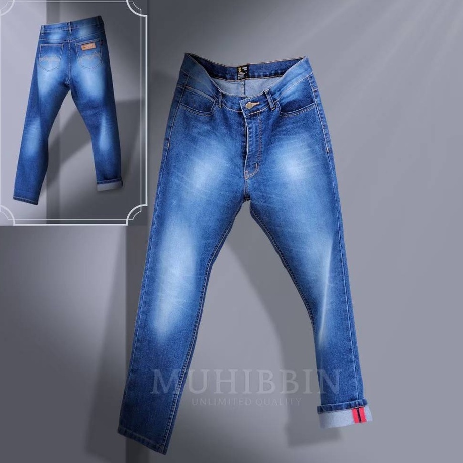 CELANA PRIA JEANS STREACTH/MELAR SLIMFIT CELANA PRIA - JEANS PRIA - CELANA JEANS PANJANG PRIA - CELANA JEANS - CELANA DENIM - JEANS PRIA ORIGINAL DENIM - JEANS SLIM FIT - FASHION PRIA TERLARIS