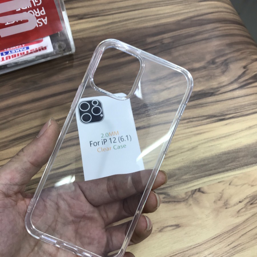 TPU HD Iphone 12 Pro 6.1 Softshell Bening - Silikon Case - Back Case - Back Cover