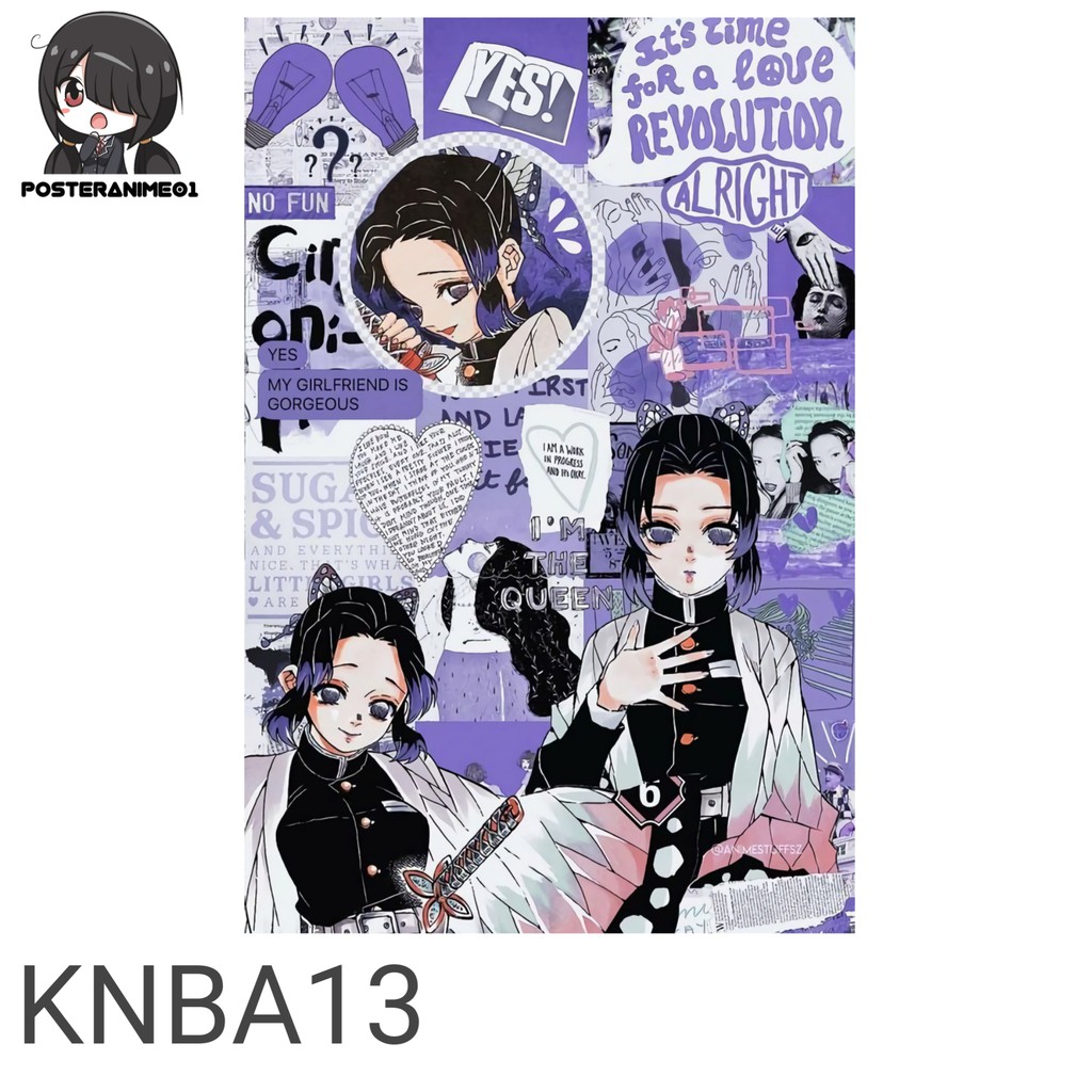 Poster Anime Aesthetic Kimetsu No Yaiba #2 | Poster Aesthetic Anime Kimetsu No Yaiba-KNBA13