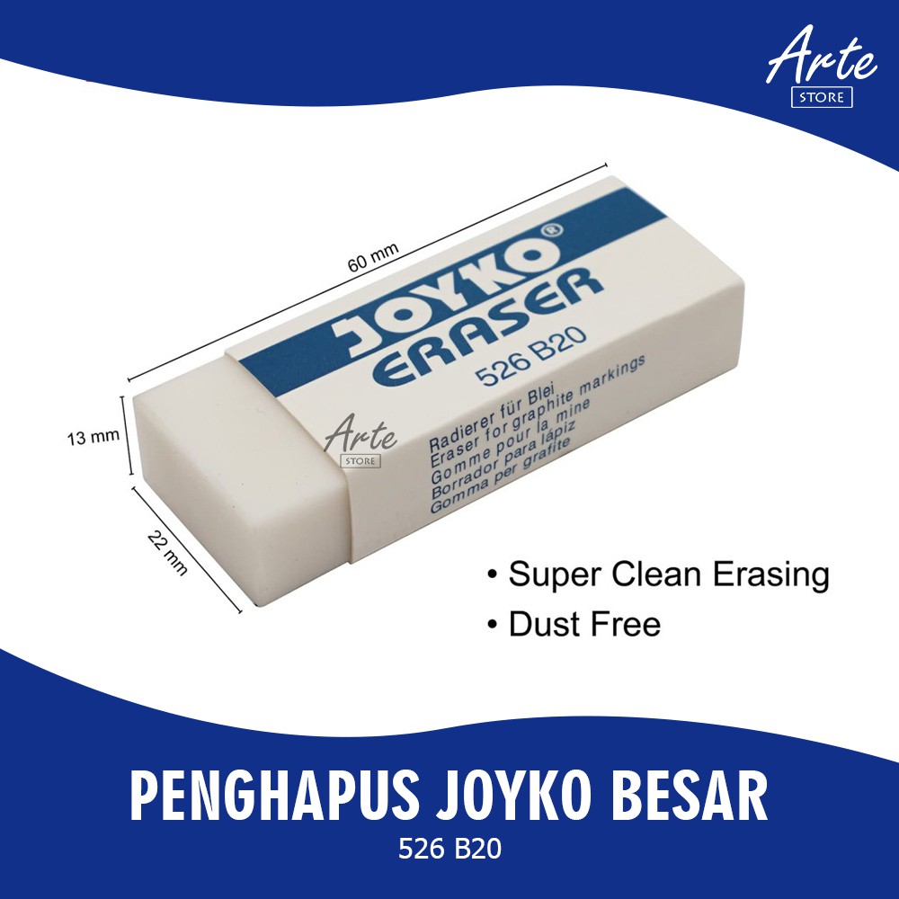 

Penghapus Pensil Joyko Besar