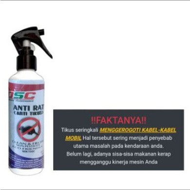 NEW! DSC Anti Rat 250ml - Pengusir Tikus dan Serangga