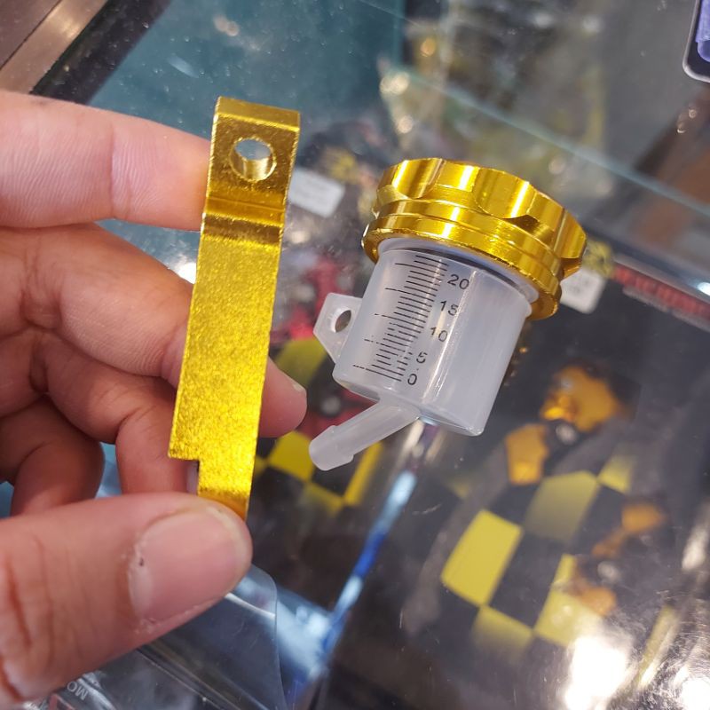 tubung minyak rem+breket cnc tabung minyak rem tabung minyak cnc mio beat vario vixion fu fino