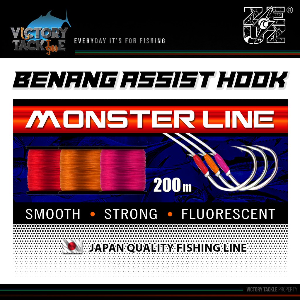 BENANG IKAT ASSIST HOOK ZEUZ MONSTER LINE