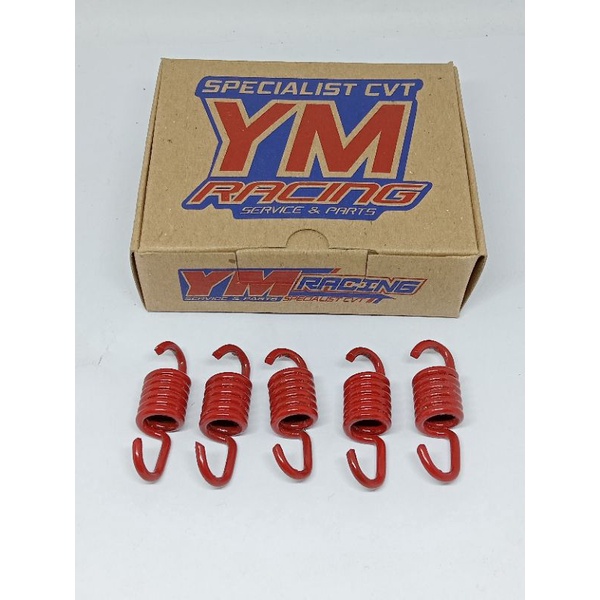 PER CENTRI XMAX 2000 RPM 1 SET ISI 5 PCS/BUTIR | PER KAMPAS GANDA XMAX / PER KANPAS GANDA XMAX ( PER SENTRI XMAX ) YAMAHA - PER CENTRI YM RACING