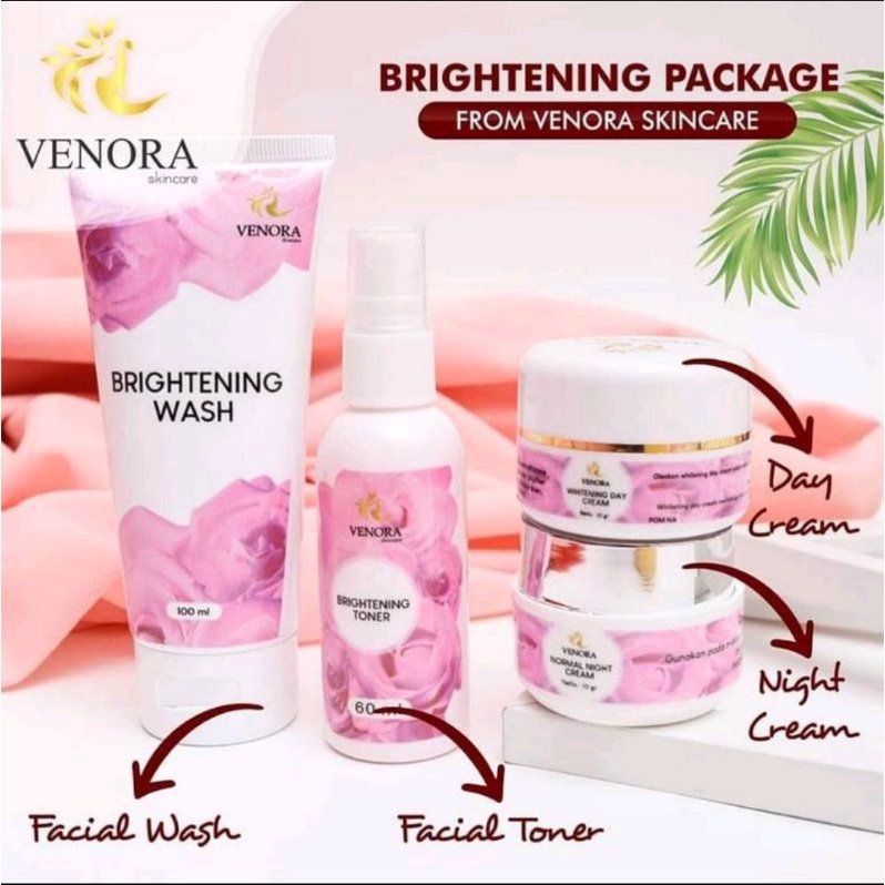 VENORA SKINCARE ACNE/ BRIGHTENING ORIGINAL BPOM/EXCLUSIVE GOLD JELLY/ LUMINOUS ACNE SERUM VENORA BPO