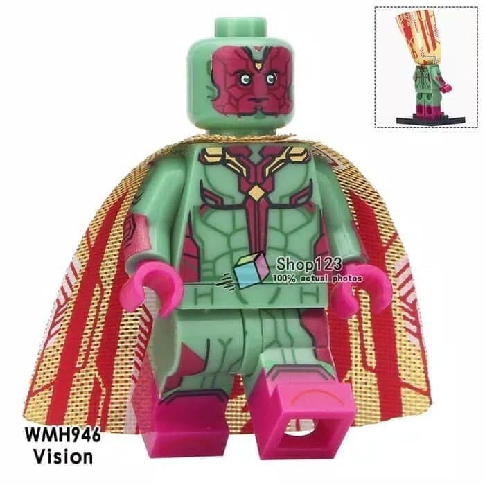 Lego Minifigure Super Heroes WMH946 Vision Infinity War