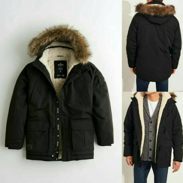 Jual Jaket Winter Musim Dingin Sherpa Lined Parka Jacket Jaket Musim