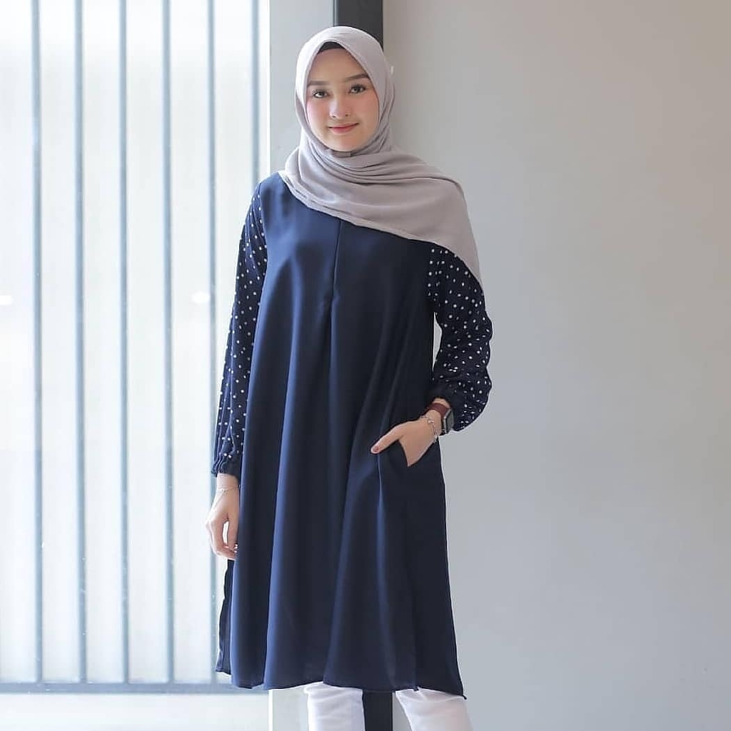 BUY 1 GET 1FREE | ATASAN TUNIK JUMBO BIG SIZE | BRISIA TUNIK | 5L XXXL XXL XL L M S