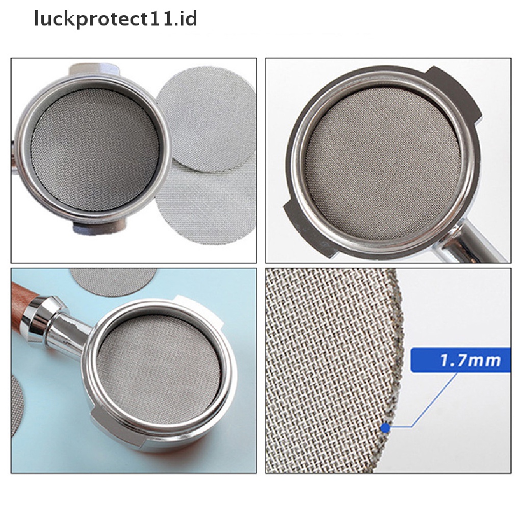 // Hg &amp; ID// 51/53.5/58.5mm Contact Puck Screen Filter Mesh Mesin Kopi Digunakan Secara Universal