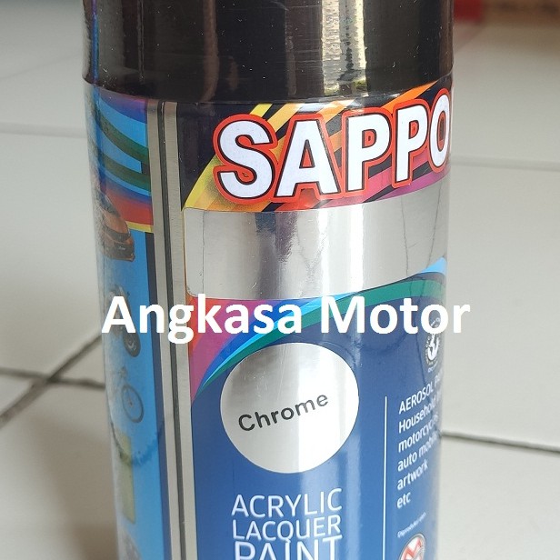 Cat Semprot CHROME Sapporo Spray Pylox Pilox 300 ML