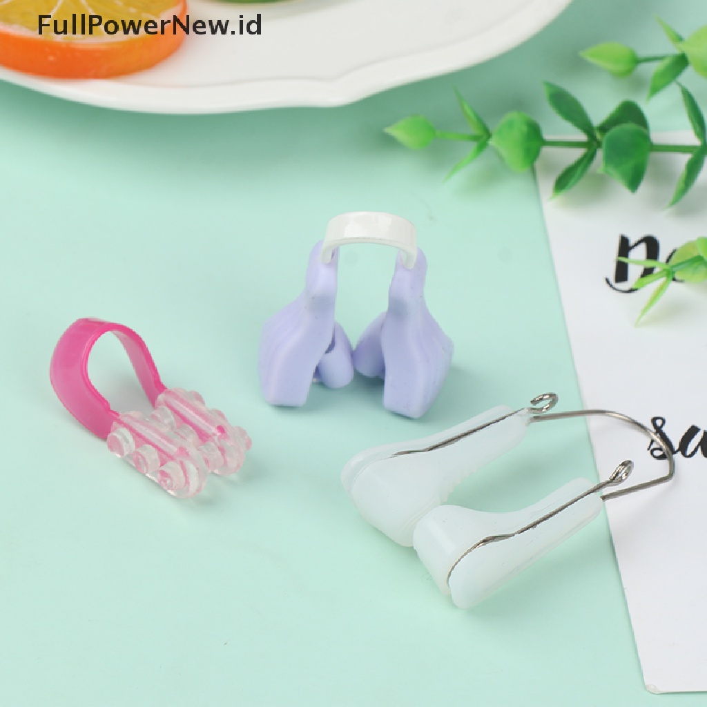 [KUKU PALSU] Nose Up Lifting Shaping Shaper Orthotics Clip Beauty Nose Slimming Massager .