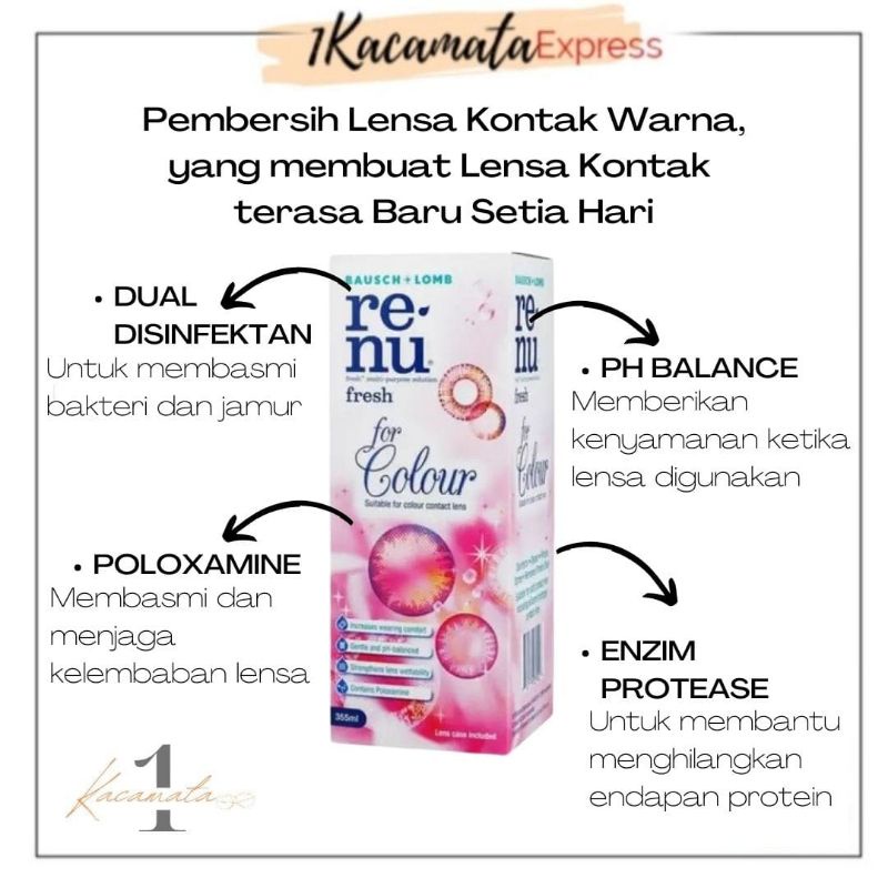 KHUSUS RESELLER AIR RENU COLOR 355ml AIR SOFTLENS CAIRAN RENU COLOR