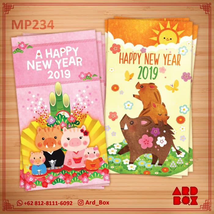 

Angpao Sincia Imlek Tahun Babi Chinese New Year 2019 Terbaru MP234