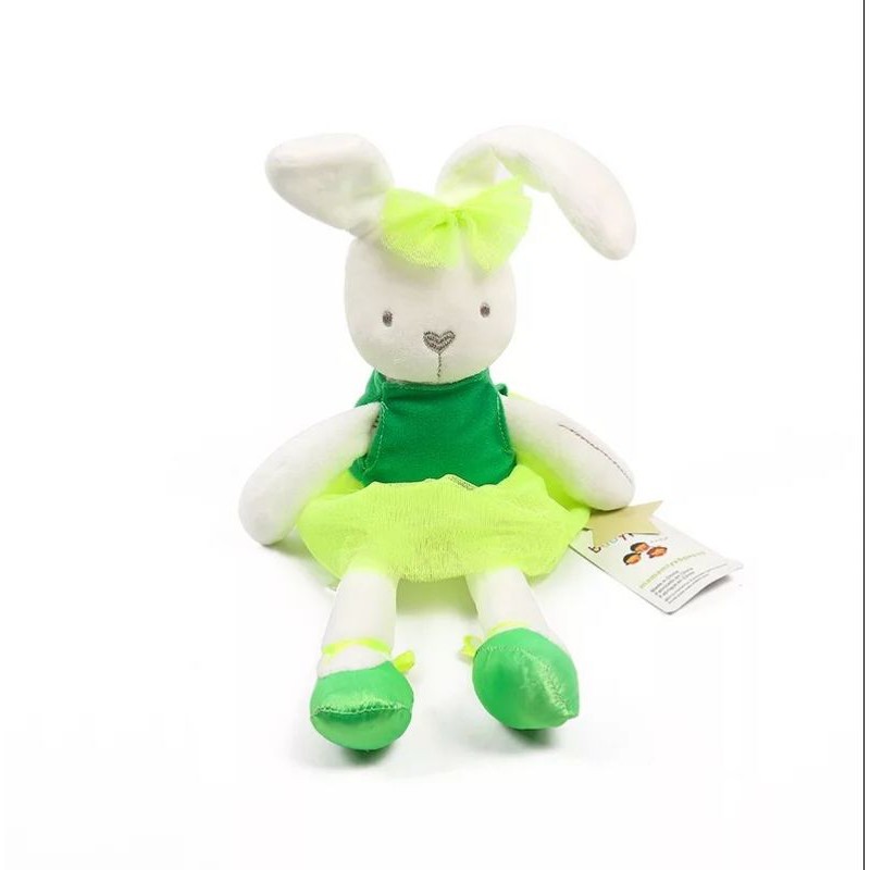 (Ganbaru) Boneka kelinci lucu ballerina boneka bunny plush / boneka papas mamas mainan anak