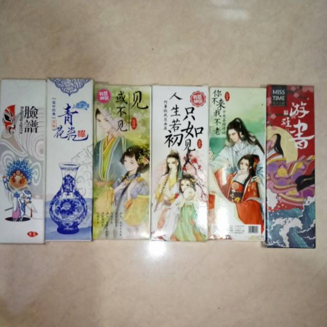 

Pembatas buku bookmark ASIA chinese japanese