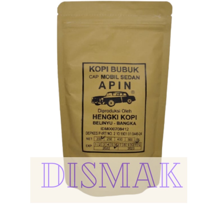 Kopi Sedan Apin Belinyu Bangka 200 gram