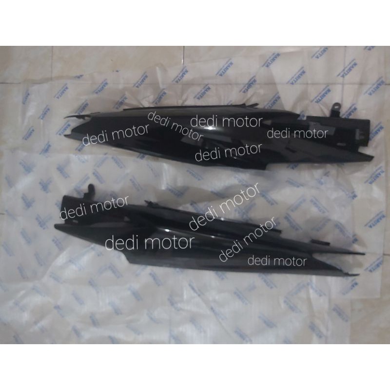 cover bodi belakang jupiter MX new tahun 2011 hitam NARITA HITAM/ bodi samping jupiter mx new hitam cover bodi jupiter mx new Narita hitam