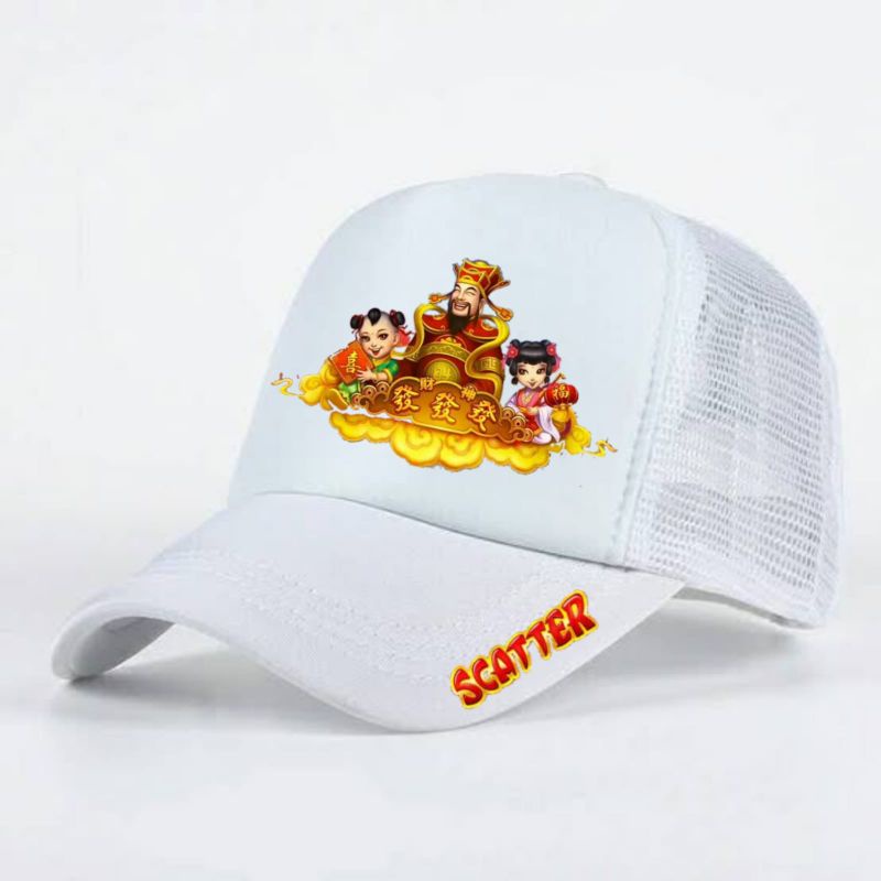 KAKEK MERAH FAFAFA / FA FA FA / SNAPBACK CAPS / TRUCKER HAT / TOPI JARING PRIA / TOPI JARING DISTRO 