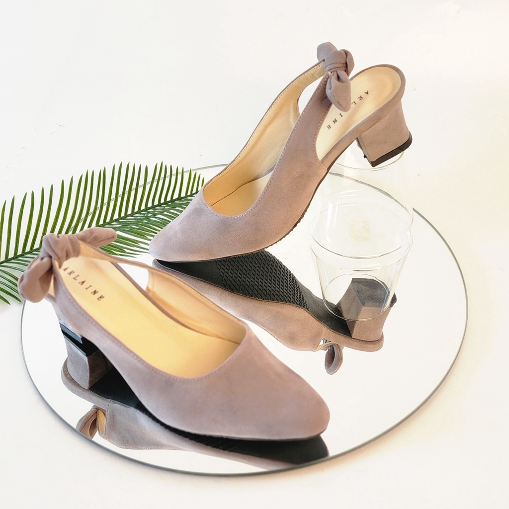 Arlaine - Rinaya Sepatu Heels Wanita  / Sepatu Heels Kerja / Sepatu Heels / Heels 5cm / Heels Selop