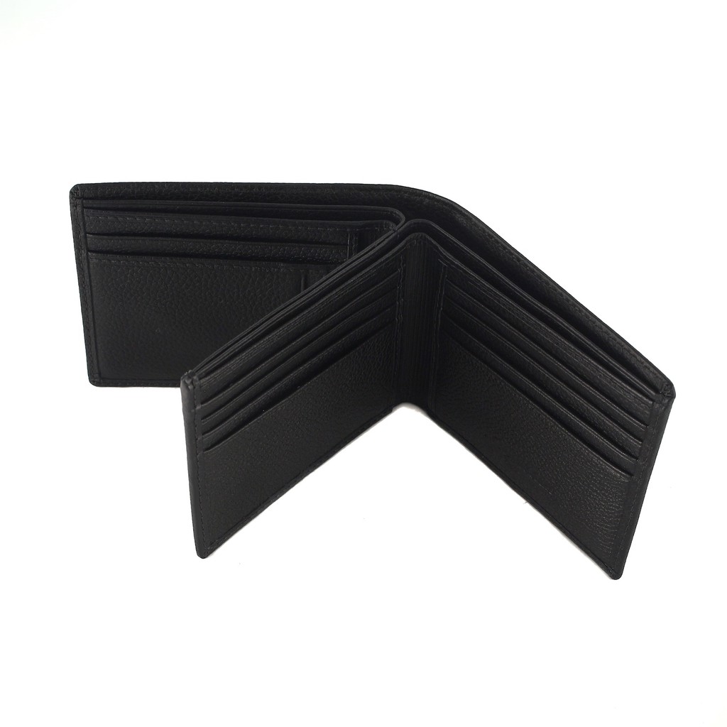 TOKOKOE - Dompet Pria model Tidur bahan Kulit Premium Dompet Lipat - David Jones 211 Black