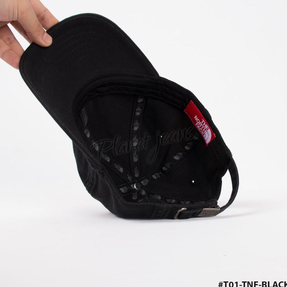 Terbaru Topi Pria Supreme x The North Face Baseball Hitam T01-TNF