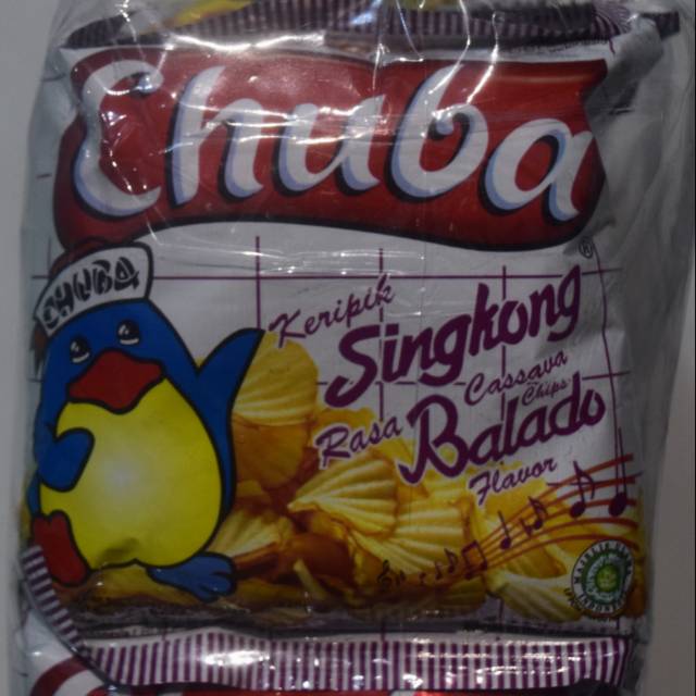 

Chuba Keripik Singkong Rasa Balado (18gr x 20bks)