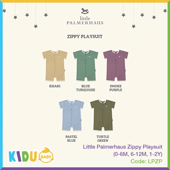 Little Palmerhaus Zippy Playsuit Baju Bayi Baju Anak Kidu Baby